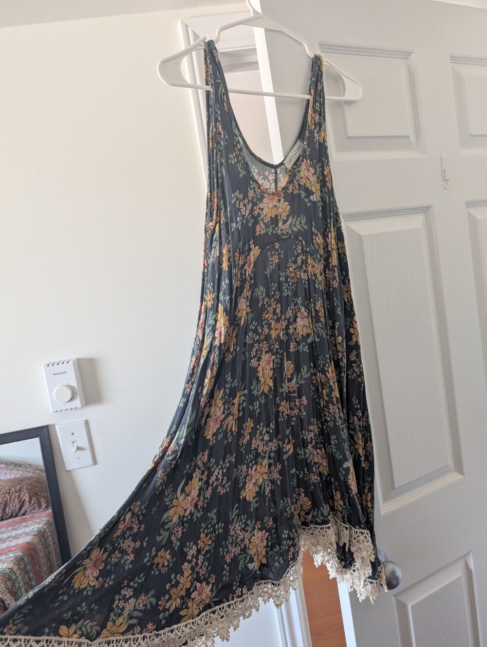 Chris And Carol Green Floral Summer Dress